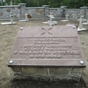 Tablica na cmentarzu 